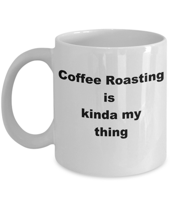 Coffee Roasting Mug | Coffee Roaster Mug | Coffee Roaster Coffee Cup - White