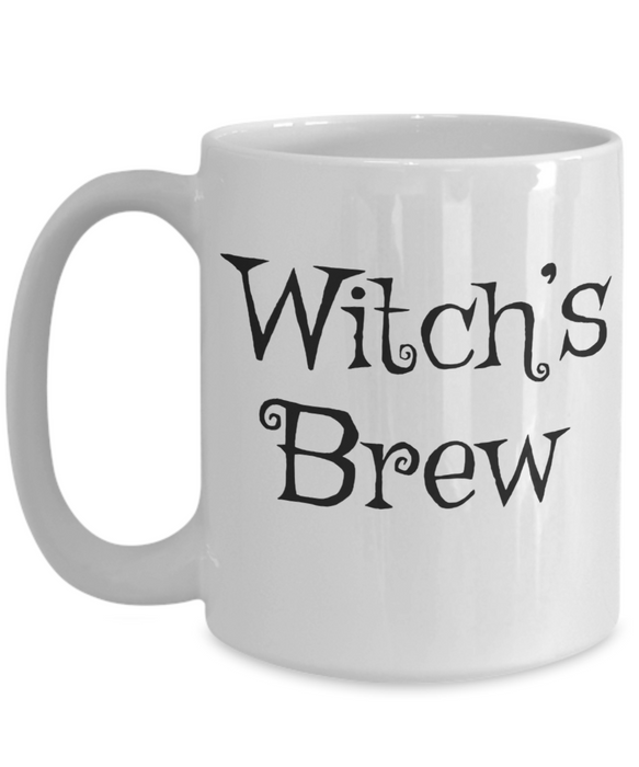 Halloween Coffee Mug, Halloween Coffee Cup, Witch’s Brew, For Her