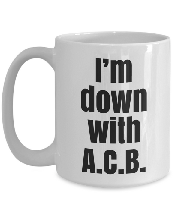 Amy Coney Barrett Mug, ACB Coffee Mug, Trump, Republican, 2020 Election, Supreme Court