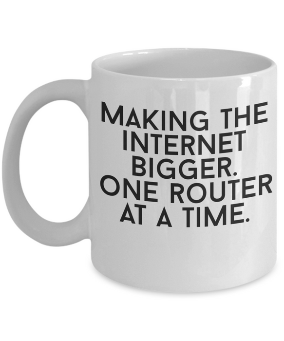 Network Engineer Coffee Mug | Network Engineer Cup | Network Administrator Coffee Mug