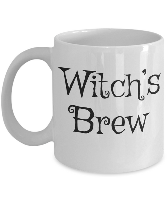 Halloween Coffee Mug, Halloween Coffee Cup, Witch’s Brew, For Her