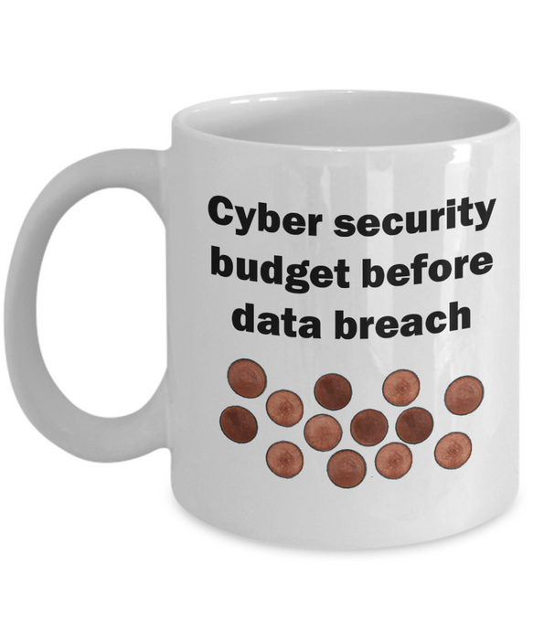 Funny Cybersecurity Gift, Gift for Cyber Security Architect, Cybersecurity Manager, Engineer, Security Analyst, IT Security Auditor, Coffee Mug