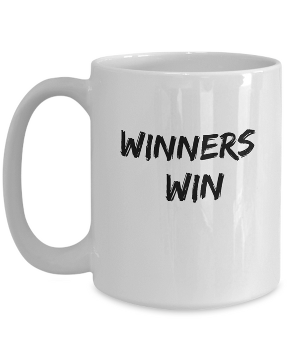 Winners Win Coffee Mug - 11oz and 15oz