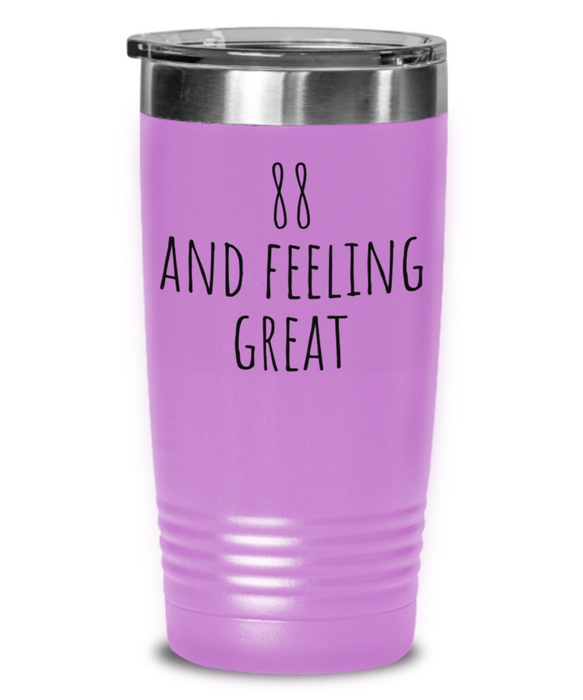 88th Birthday Tumbler, 88th Birthday Water Tumbler, 88th Birthday Water Bottle, 88th Birthday Cups, Alcohol