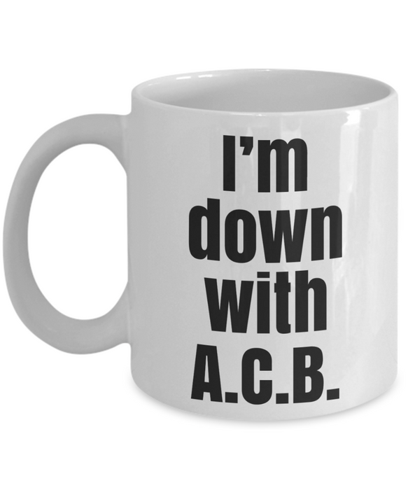 Amy Coney Barrett Mug, ACB Coffee Mug, Trump, Republican, 2020 Election, Supreme Court