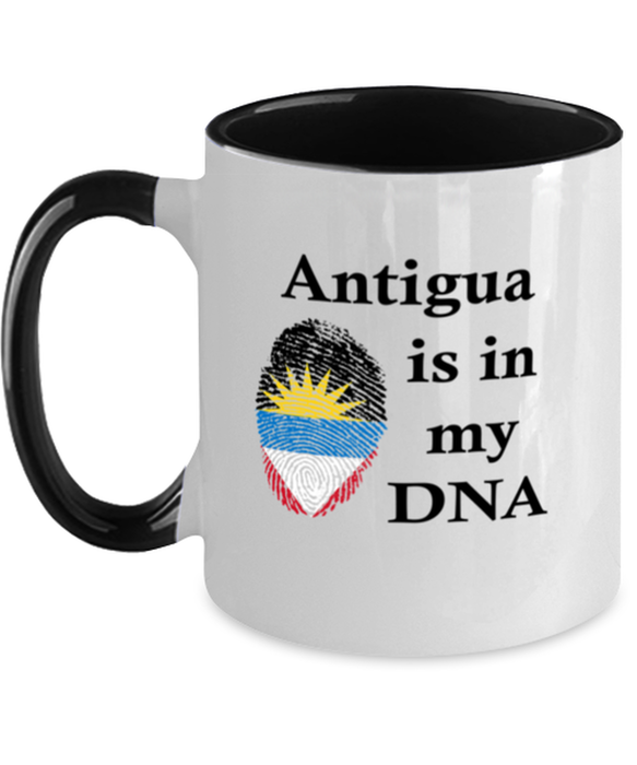 Antigua is in my DNA, Antiguan Coffee Mug, Gift for Antiguan