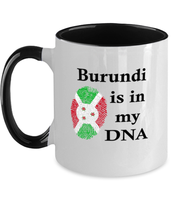 Burundi is in my DNA, Burundian Coffee Mug, Gift for Burundian