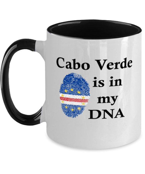 Cabo Verde is in my DNA, Cape Verdeans Coffee Mug, Gift for Cape Verdeans