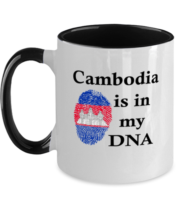 Cambodia is in my DNA, Cambodian Coffee Mug, Gift for Cambodian