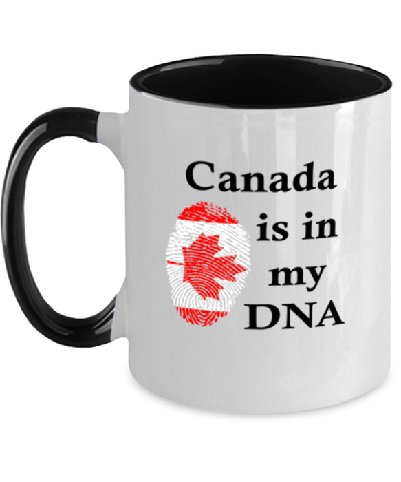 Canada is in my DNA, Canadian Coffee Mug, Gift for Canadian