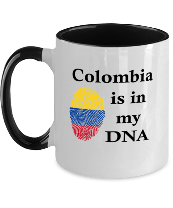 Colombia is in my DNA, Colombian Coffee Mug, Gift for Colombian