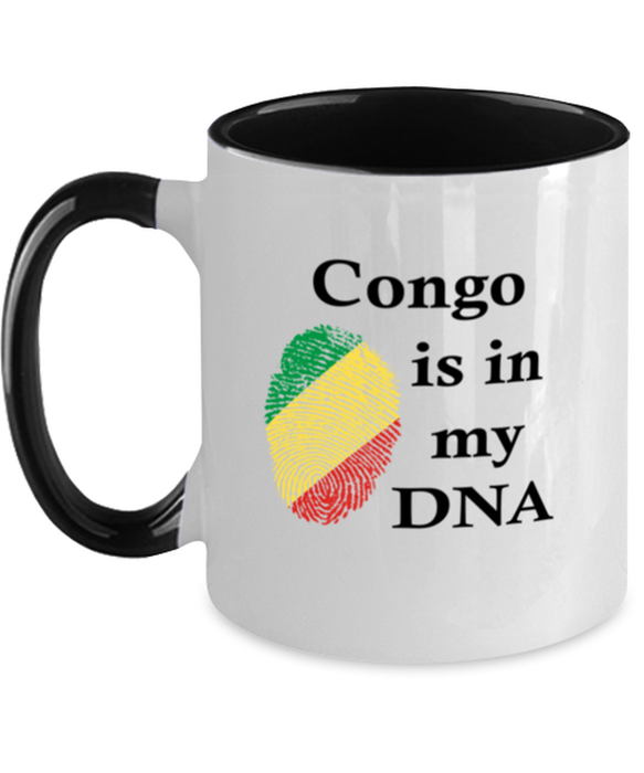 Congo2 is in my DNA, Congolese Coffee Mug, Gift for Congolese