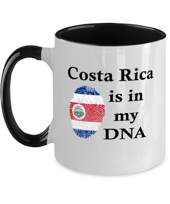 Costa Rica is in my DNA, Costa Rican Coffee Mug, Gift for Costa Rican