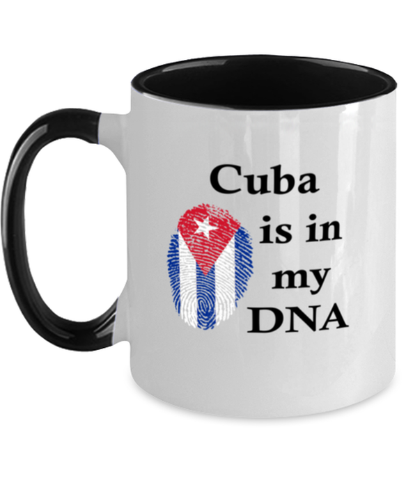 Cuba is in my DNA, Cuban Coffee Mug, Gift for Cuban