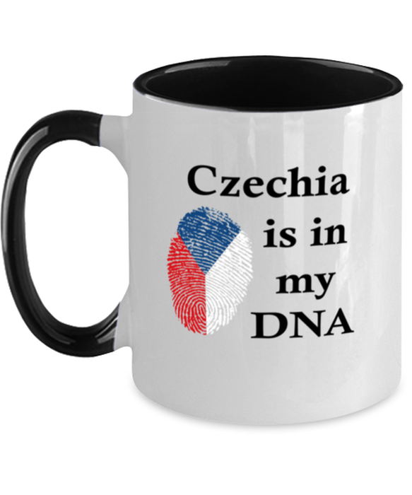 Czech Republic is in my DNA, Czech Coffee Mug, Gift for Czech