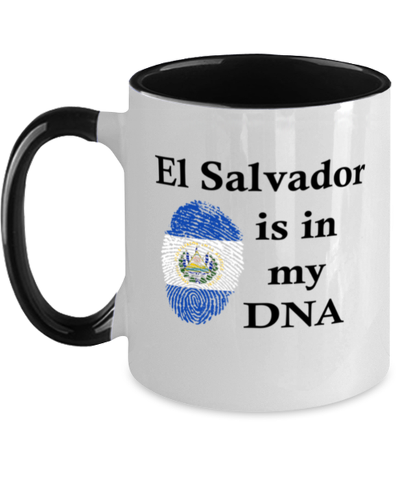 El Salvador is in my DNA, Salvadoran Coffee Mug, Gift for Salvadoran