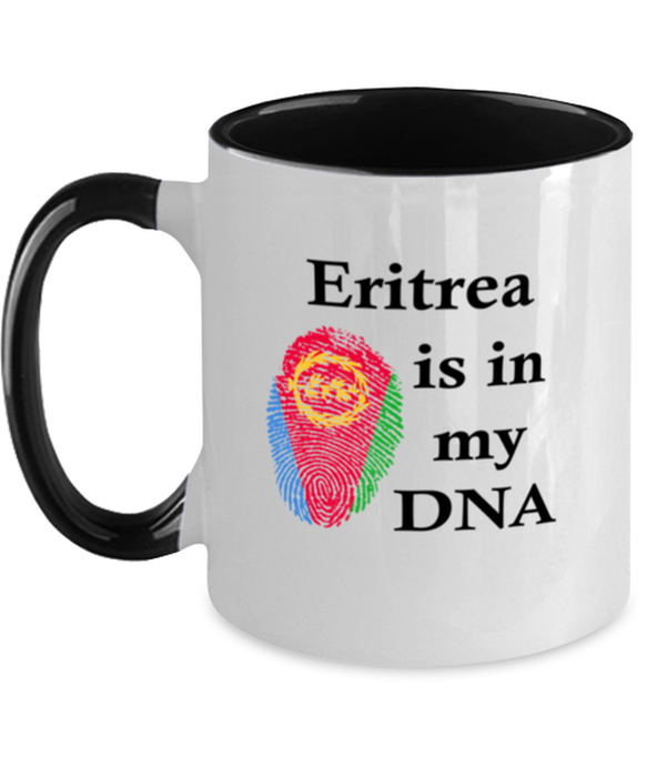 Eritrea is in my DNA, Eritrean Coffee Mug, Gift for Eritrean