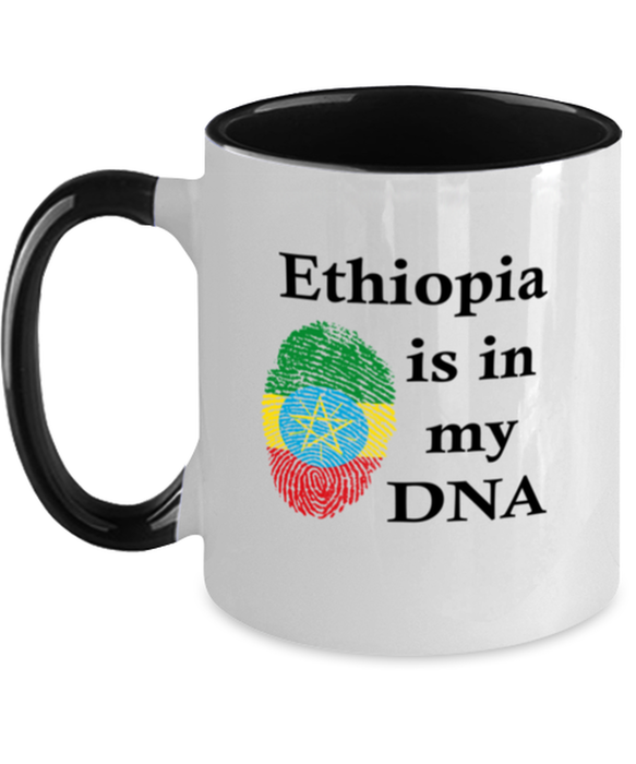 Ethiopia is in my DNA, Ethipian Coffee Mug, Gift for Ethipian