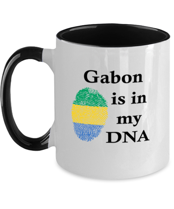 Gabon is in my DNA, Gabonese Coffee Mug, Gift for Gabonese