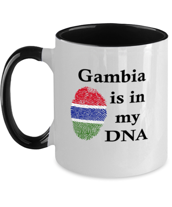 Gambia is in my DNA, Gambians Coffee Mug, Gift for Gambians