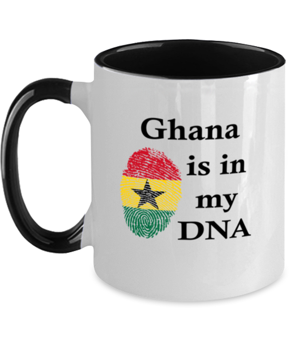 Ghana is in my DNA, Ghanaian Coffee Mug, Gift for Ghanaian