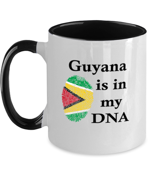 Guyana is in my DNA, Guyanese Coffee Mug, Gift for Guyanese