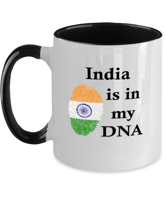 India is in my DNA, Indian Coffee Mug, Gift for Indian