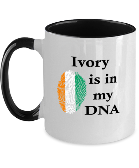 Ivory is in my DNA, Ivorian Coffee Mug, Gift for Ivorian