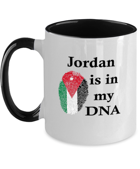 Jordan is in my DNA, Jordanian Coffee Mug, Gift for Jordanian