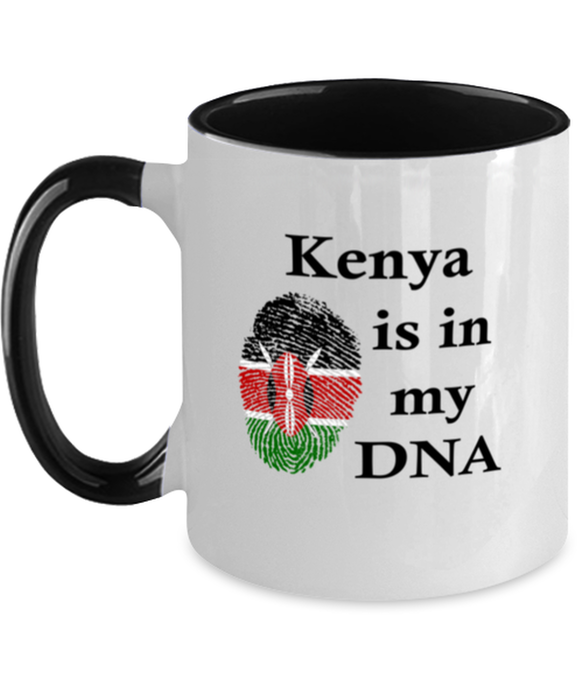 Kenya is in my DNA, Kenyan Coffee Mug, Gift for Kenyan