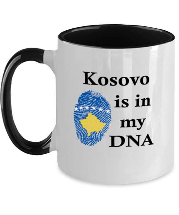 Kosovo is in my DNA, Kosovar Coffee Mug, Gift for Kosovar