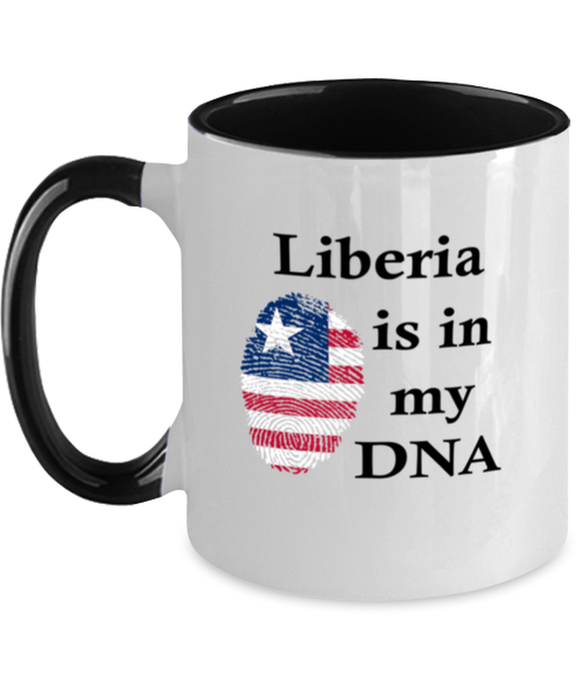 Liberia is in my DNA, Liberian Coffee Mug, Gift for Liberian