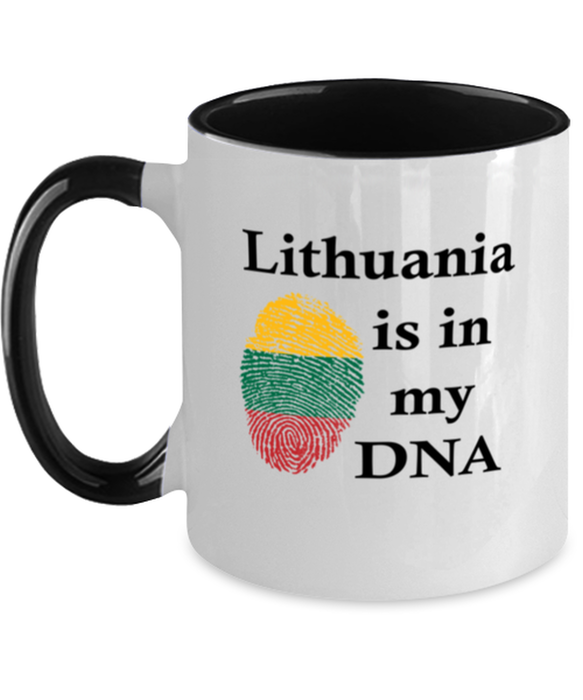 Lithuania is in my DNA, Lithuanian Coffee Mug, Gift for Lithuanian