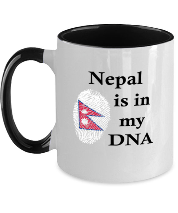 Nepal is in my DNA, Nepalis Coffee Mug, Gift for Nepalis