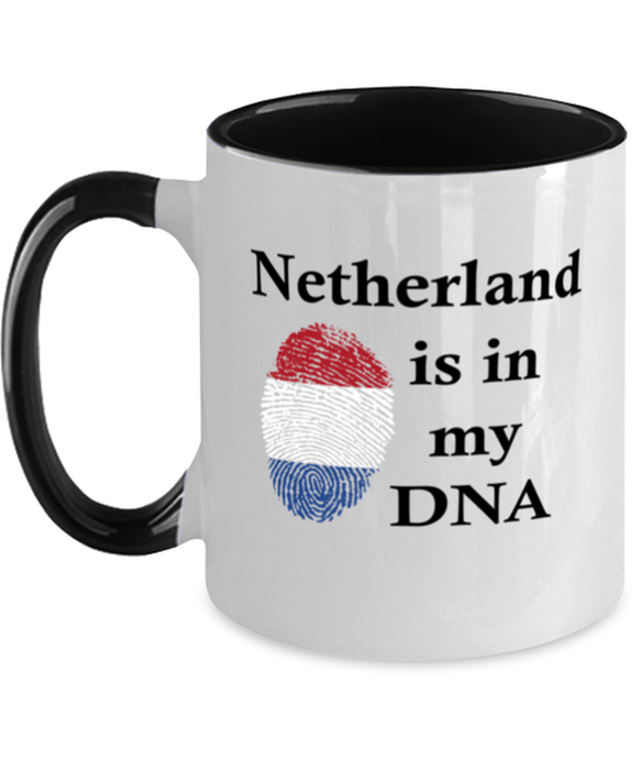 Netherlands is in my DNA, Hollanders Coffee Mug, Gift for Hollanders