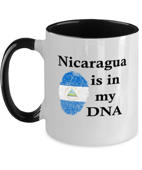 Nicaragua is in my DNA, Nicaraguan Coffee Mug, Gift for Nicaraguan