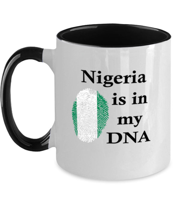 Nigeria is in my DNA, Nigerian Coffee Mug, Gift for Nigerian