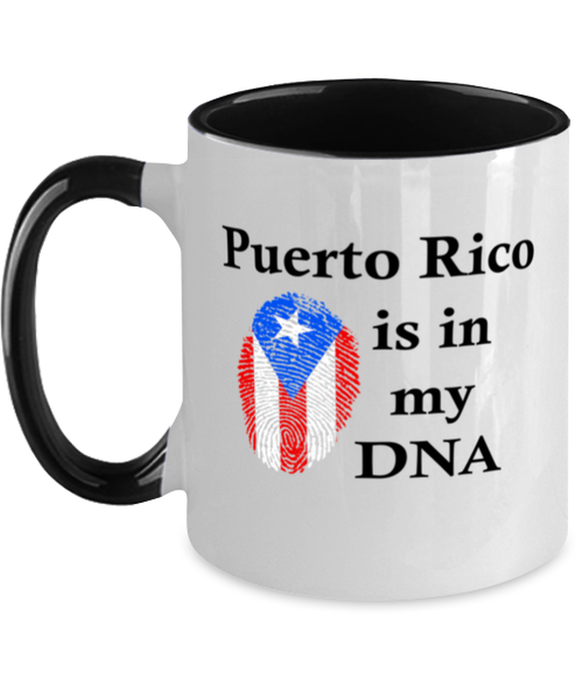 Puerto Rico is in my DNA, Puerto Ricans Coffee Mug, Gift for Puerto Ricans