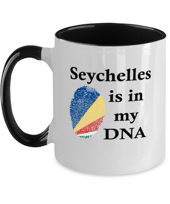 Seychelles is in my DNA, Seychellois Coffee Mug, Gift for Seychellois