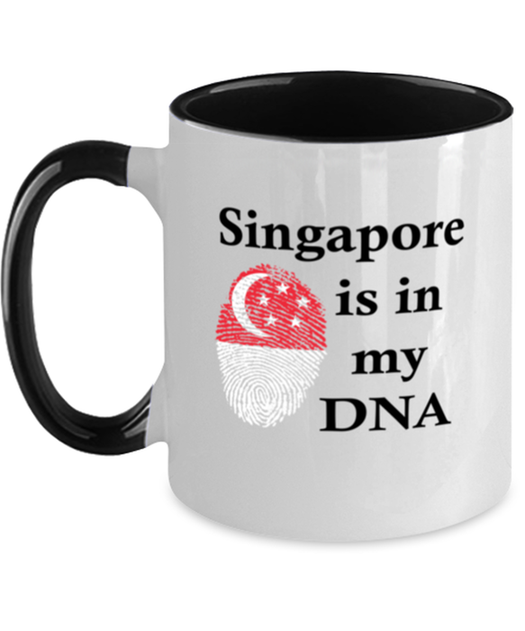 Singapore is in my DNA, Singaporean Coffee Mug, Gift for Singaporean