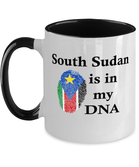 South Sudan is in my DNA, Sudanese Coffee Mug, Gift for Sudanese