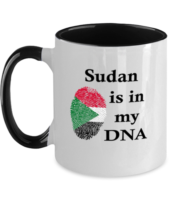 Sudan is in my DNA, Sudanese Coffee Mug, Gift for Sudanese