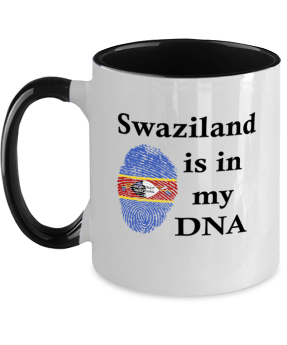 Swaziland is in my DNA, Swazi Coffee Mug, Gift for Swazi