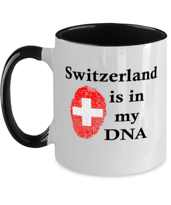 Switzerland is in my DNA, Swiss Coffee Mug, Gift for Swiss