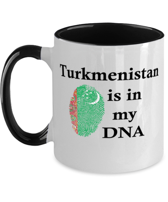 Turkmenistan is in my DNA, Turkmen Coffee Mug, Gift for Turkmen