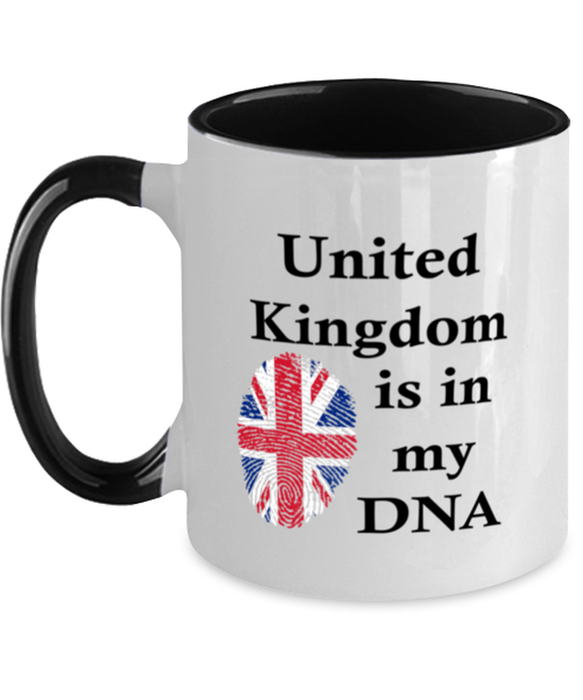 United Kingdom is in my DNA, Britons Coffee Mug, Gift for Britons