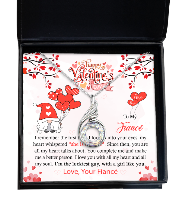 Unique Fiance  Valentines Jewelry, Gift for Fiance, Phoenix Rising Necklace, Funny, Unique, Thoughtful