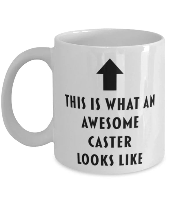 This is What an Awesome Caster Looks Like Coffee Mug, Funny, Cheap, Inappropriate, Gift for, Mug