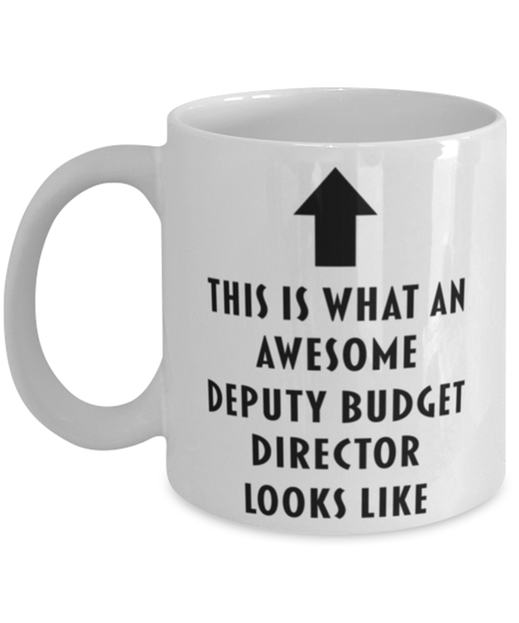 This is What an Awesome Deputy Budget Director Looks Like Coffee Mug, Funny, Cheap, Inappropriate, Gift for, Mug