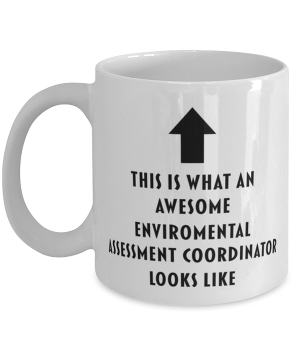 This is What an Awesome Enviromental Assessment Coordinator Looks Like Coffee Mug, Funny, Cheap, Inappropriate, Gift for, Mug